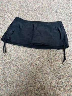 Merona Black Swim Skirt Bikini Bottom